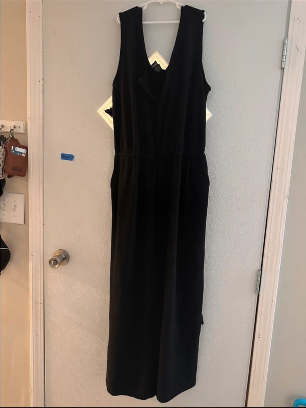 Classic Black Sleeveless Women's jumpsuit